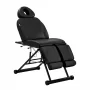 Pedi-kosmētikas krēsls Azzurro 563S, melns