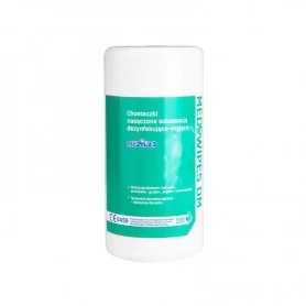 Mediwipes DM to disinfect sensitive surfaces.