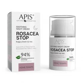 Apis rosacea - stop home terapis nomierinošs nakts krēms 50 ml
