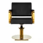 Krzesło Gabbiano Genoa złoto-czarne
