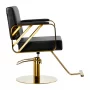 Krzesło Gabbiano Genoa złoto-czarne
