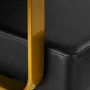 Парикмахерское кресло Gabbiano Genoa золото-черный