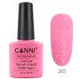 205 Glitter Pink 7.3ml Canni Soak Off UV LED Nail Gel Polish