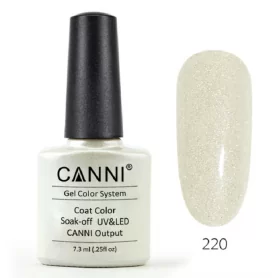 220 Rice White Pearl Canni Gel Lacquer 7.3ml