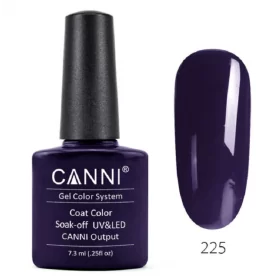 225 Dark Purple Canni гель лак 7.3ml
