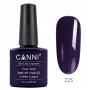 225 Dark Purple 7.3ml Canni Soak Off UV LED Nail Gel Polish