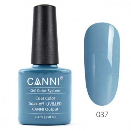 Grey Blue Canni Soak Off UV LED Nail Gel Polish