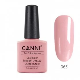 Pale Pink Canni Soak Off UV LED Nail Gel Polish
