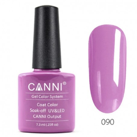 Lively Pink Canni Soak Off UV LED Nail Gel Polish