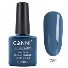 Deep Steal Blue Canni Lakier do paznokci UV LED