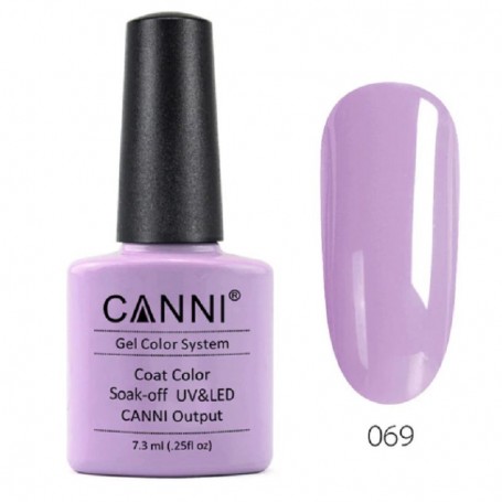 Soft Lilac Canni Soak Off UV LED Nail Gel Polish