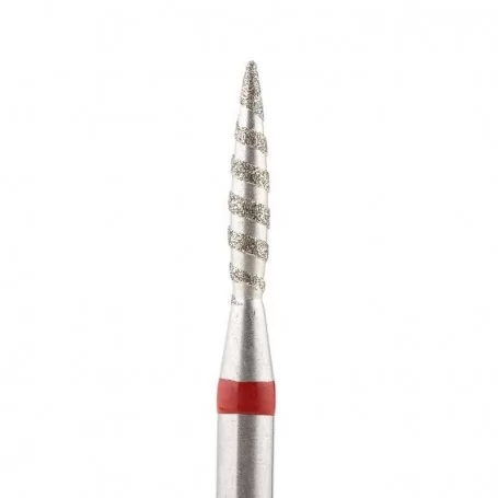 Wiertło diamentowe „Płomień Tornado” Ø1,6 mm, Wiertło z diamentową główką drobnoziarnistą „Fine”
