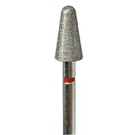 Deimantinis Antgalis Frezos Antgaliai Manikiūrui Nagams Ø5.0 mm, Fine "suapvalintas kūgis"